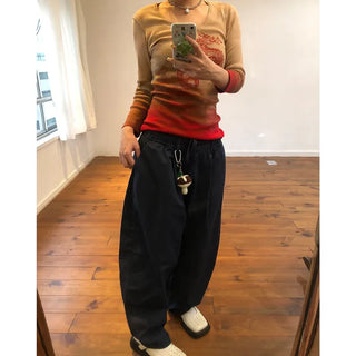 Cotton balloon pants