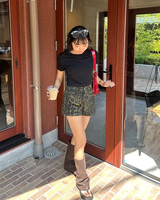 Leg warmer thong sandals