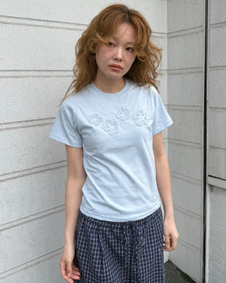 Flower Short T-shirt