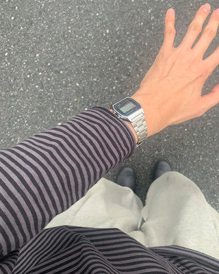 Basic Square Metal Handwatch