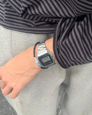 Basic Square Metal Handwatch