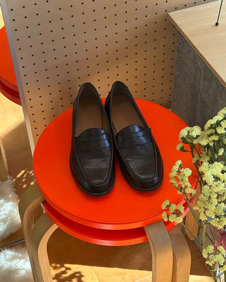 Basic penny loafers