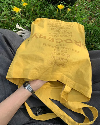 Lettering Vivid Eco Bag