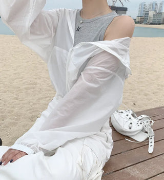 Cropped hooded mountain parka (4 colors)