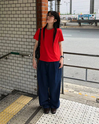 Color Basic Round Short Sleeve T-Shirt