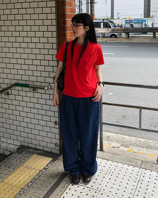 Color Basic Round Short Sleeve T-Shirt