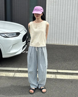 Simple knit vest