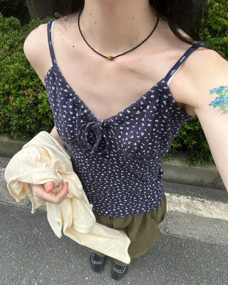 Floral Ribbon Camisole