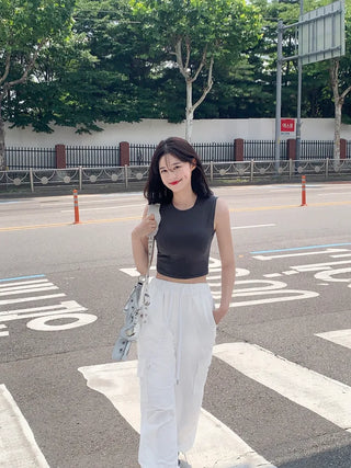Summer drawstring cargo pants (5 colors)