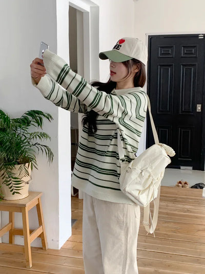 Shirring Ribbon Backpack