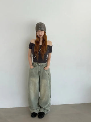 Hand-painted short beanie (4 colors)