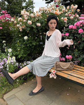 Summer Cropped Easy Sarouel Pants