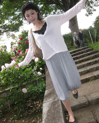 Summer Cropped Easy Sarouel Pants