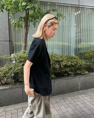 Linen Oversized Half Jacket