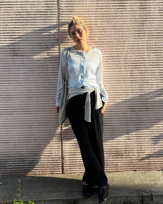 Slub sheer summer cardigan