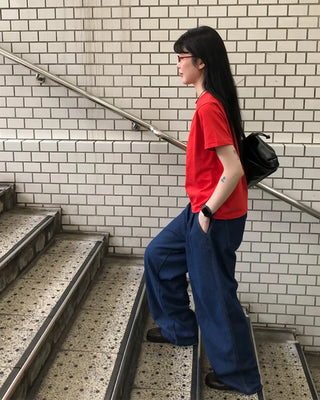 Color Basic Round Short Sleeve T-Shirt