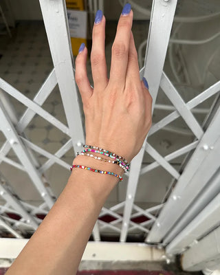 Mixed Colorful Bead Bracelet
