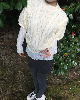 Butterfly Lace See-Through Cut and Sew Top