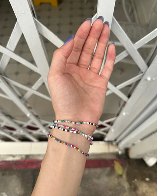 Mixed Colorful Bead Bracelet
