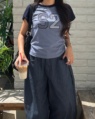 S2 Pattern Patch Raglan T-Shirt