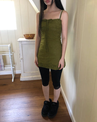 Bustier mini dress