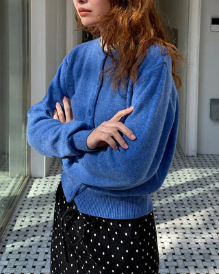 Simple Round Cardigan