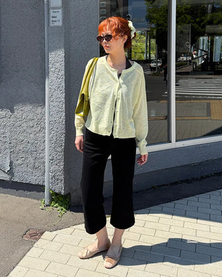 Low-rise capri pants