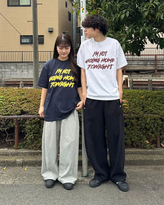 (Unisex) Lettering Short-Sleeve T-Shirt