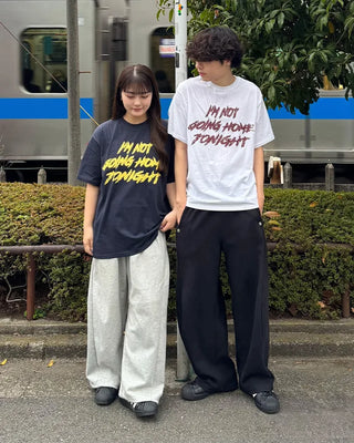 (Unisex) Lettering Short-Sleeve T-Shirt