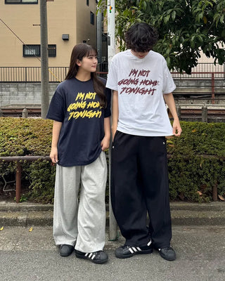 (Unisex) Lettering Short-Sleeve T-Shirt