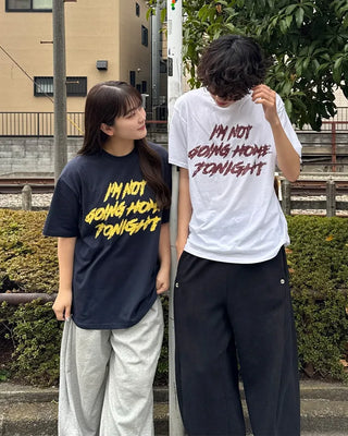(Unisex) Lettering Short-Sleeve T-Shirt