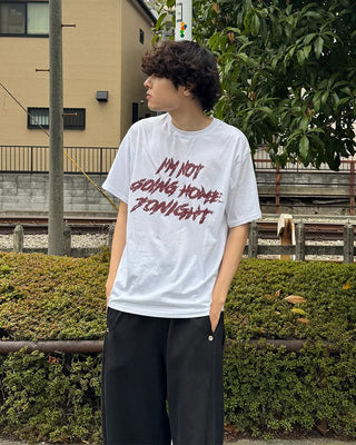 (Unisex) Lettering Short-Sleeve T-Shirt