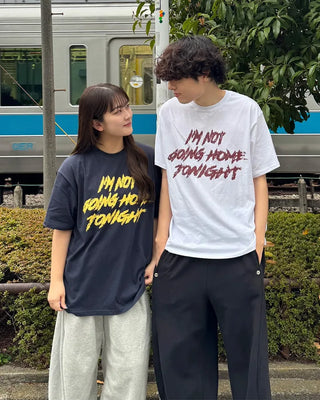 (Unisex) Lettering Short-Sleeve T-Shirt