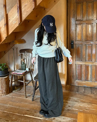 Nagran Slit Rib Knit