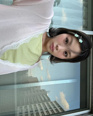 Pearl flower bobby pin