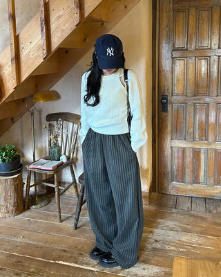 Nagran Slit Rib Knit