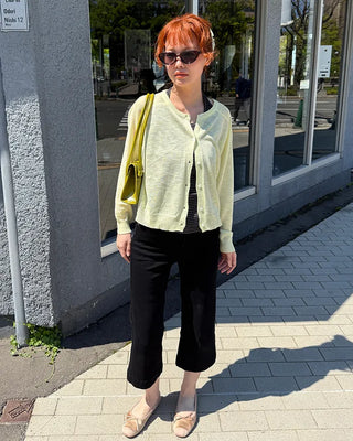 Low-rise capri pants