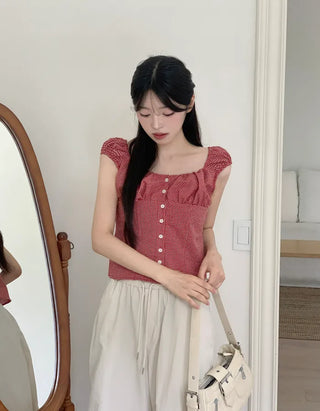 Buckle shoulder bag