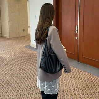 Simple oversized single jacket