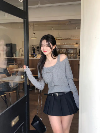 [Belt Set] Western Belt and Skirt Set