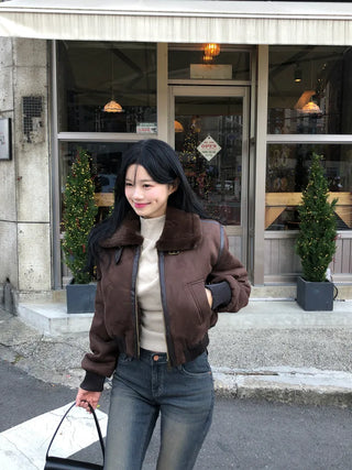 Washed strap denim pants