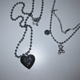 Coin Bear Chain Necklace