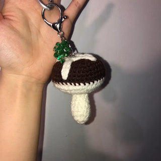 Mushroom keychain