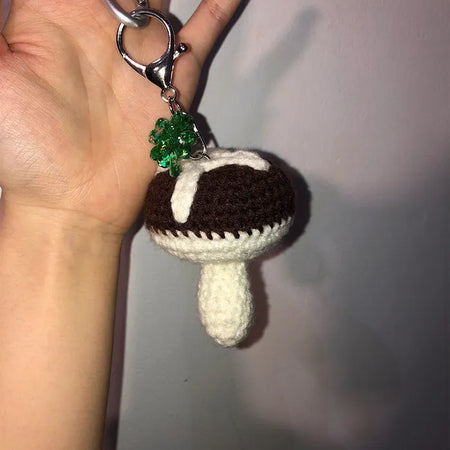 Mushroom keychain