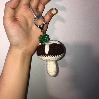 Mushroom keychain