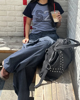 S2 Pattern Patch Raglan T-Shirt