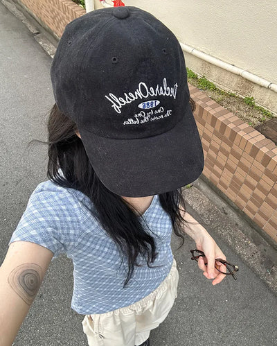Pigment lettering cap