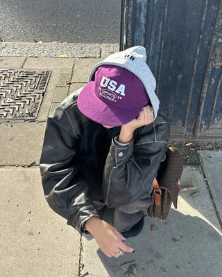 USA 1996 Sports Stitch Straight Cap
