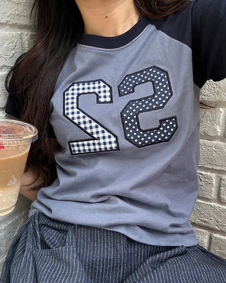 S2 Pattern Patch Raglan T-Shirt