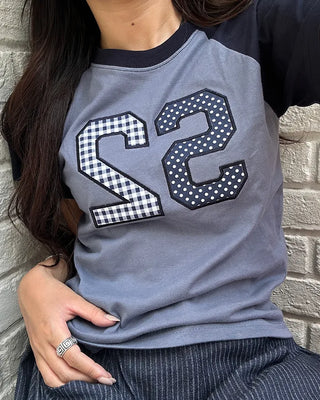 S2 Pattern Patch Raglan T-Shirt